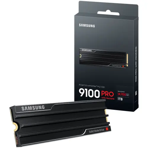 Samsung 9100 PRO 1TB NVMe PCIe 5.0 x4 con Heatsink | SSD M.2 Ultra Rápido hasta 14.800MB/s para Gaming, PC y PS5's photo #1