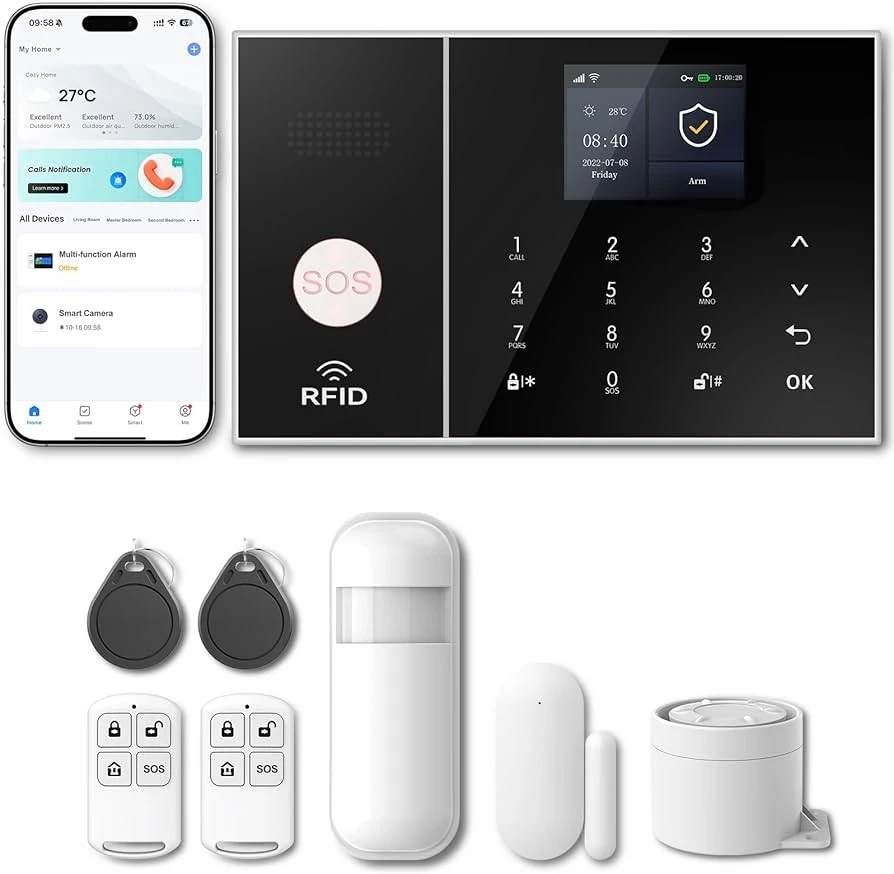 Sistema de Alarma Inteligente inalámbrica. Pack Básico's foto | Compu Solution |  BizneCubano