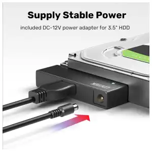 Adaptador USB 3.0 a SATA Unitek para HDD y SSD 2.5” y 3.5” – Conversor Disco Duro Externo, Alta Velocidad, Plug & Play miniatura 3